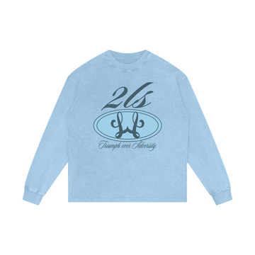 2LS Wash Oversize Long Sleeve T-Shirt