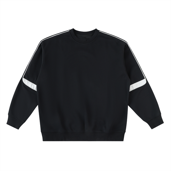 2LS Oversized Crewneck Taped Sweatshirt