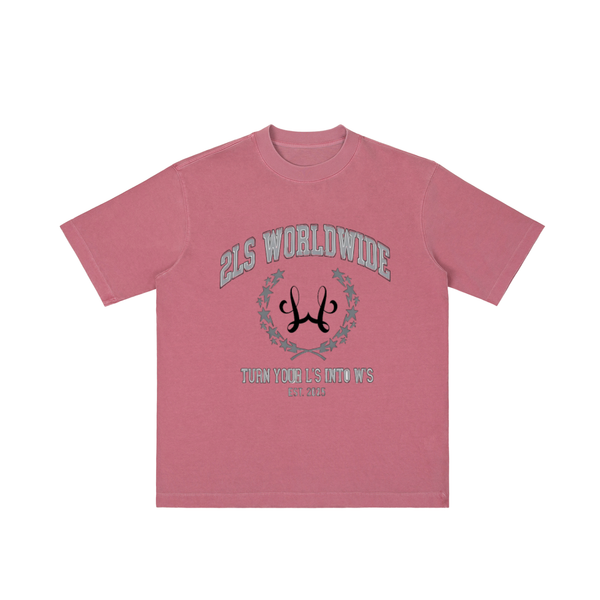 2LS EST 2025 Vintage Wash Drop Shoulder T-shirt