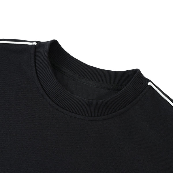 2LS Oversized Crewneck Taped Sweatshirt